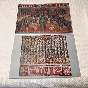 Vintage Repo Circus Posters